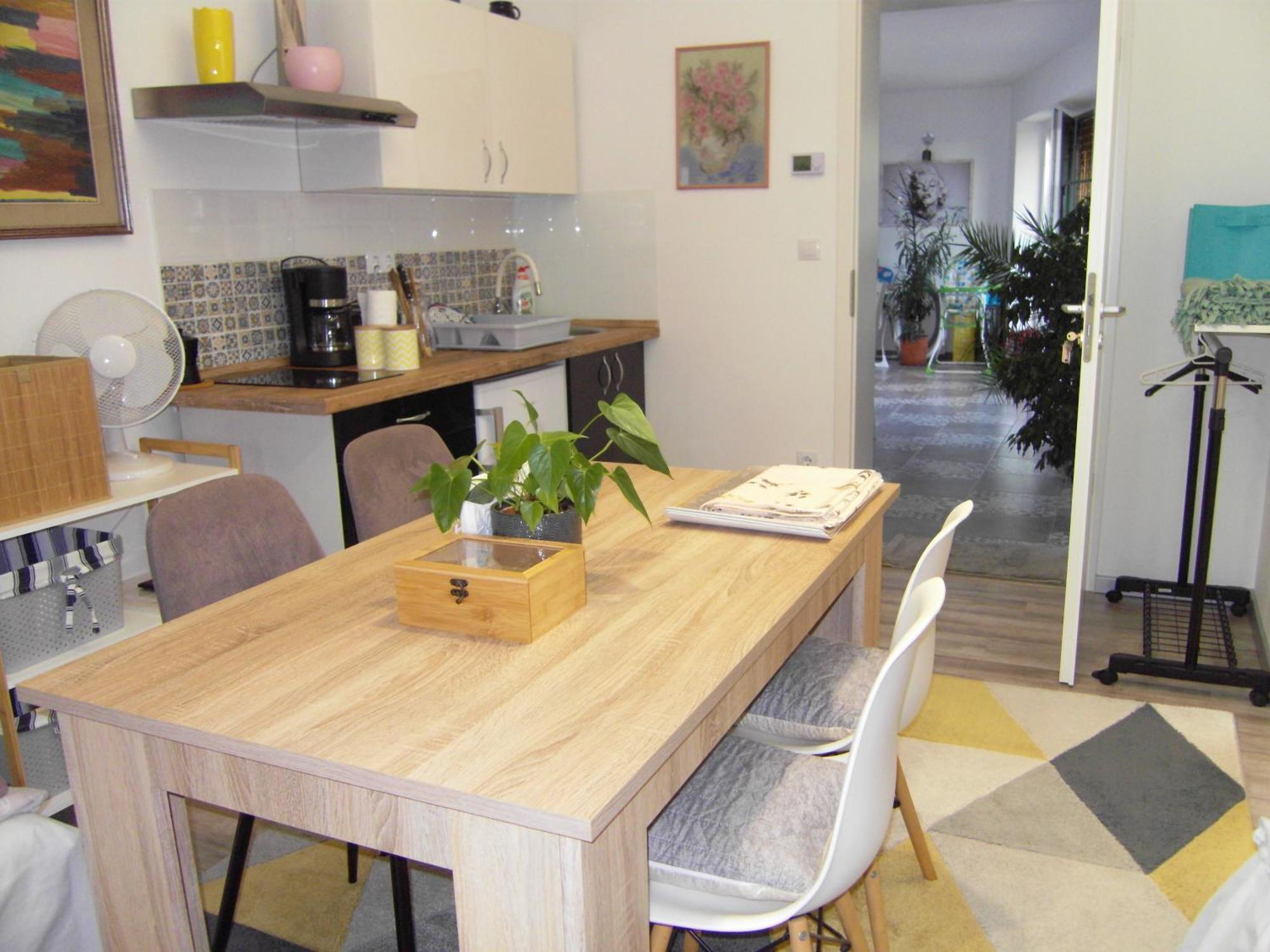 Edina Vendeghaz-Gyenesdias Apartment Luaran gambar